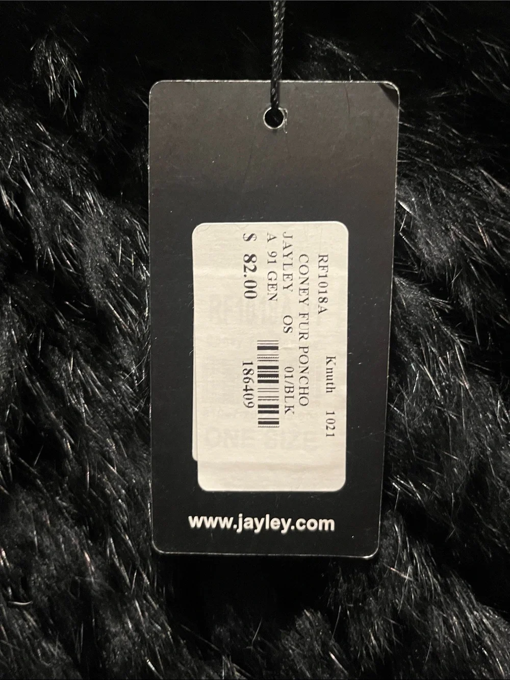 Jayley Fur Poncho